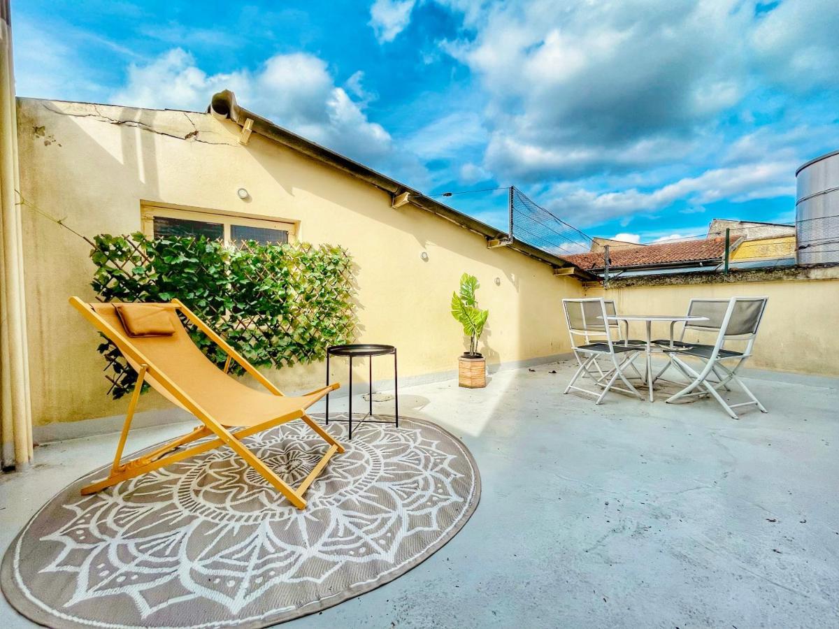 ガイヤックLa Terrasse Occitane - Coeur De Ville Avec Parkingアパートメント エクステリア 写真